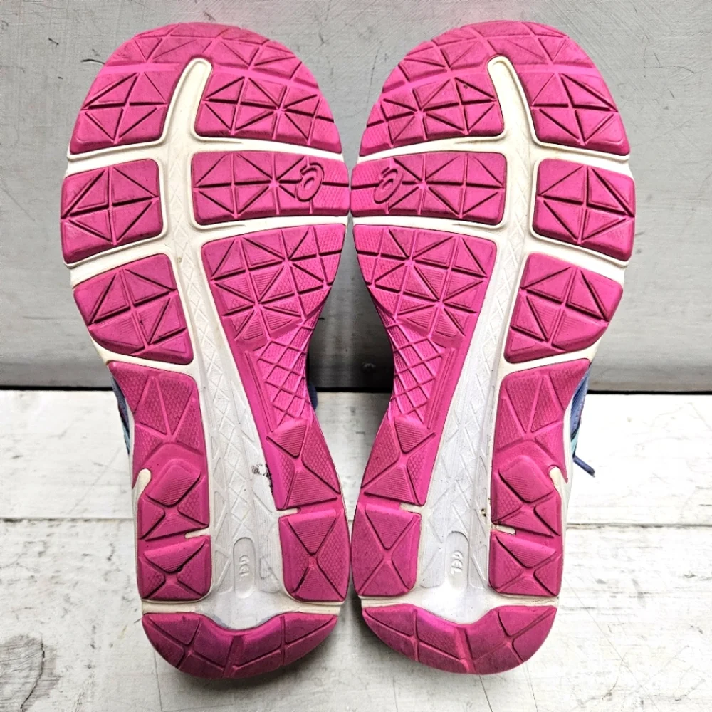 Asics T5F9N Gel Contend 3 running athletic shoes sneakers ~ womens 6.5 blue/pink